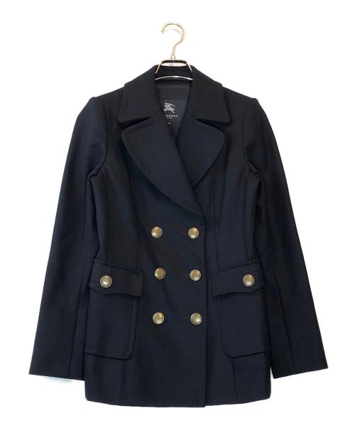 BURBERRY LONDON（バーバリーロンドン）BURBERRY LONDON (バーバリーロンドン) Pコート ネイビー サイズ:38 未使用品の古着・服飾アイテム