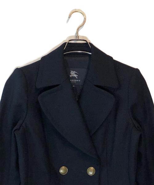 BURBERRY LONDON（バーバリーロンドン）BURBERRY LONDON (バーバリーロンドン) Pコート ネイビー サイズ:38 未使用品の古着・服飾アイテム