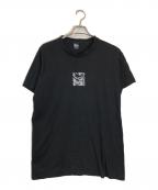 stussyステューシー）の古着「ドラゴンアートｔシャツ」｜ブラック