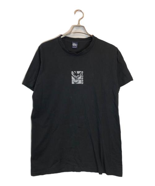 stussy（ステューシー）stussy (ステューシー) ドラゴンアートｔシャツ ブラック サイズ:Lの古着・服飾アイテム