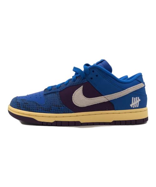 NIKE（ナイキ）NIKE (ナイキ) UNDEFEATED (アンディフィーテッド) Nike Dunk Low SP ブルー サイズ:US8.5 未使用品の古着・服飾アイテム