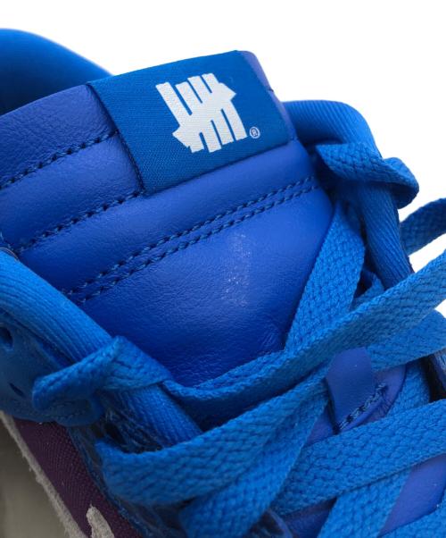 NIKE（ナイキ）NIKE (ナイキ) UNDEFEATED (アンディフィーテッド) Nike Dunk Low SP ブルー サイズ:US8.5 未使用品の古着・服飾アイテム