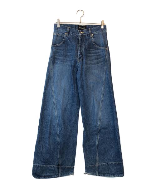 YUKI HASHIMOTO（ユウキハシモト）YUKI HASHIMOTO (ユウキハシモト) デニムパンツ インディゴ サイズ:44の古着・服飾アイテム