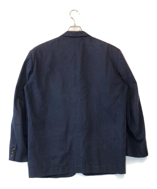 COMME des GARCONS HOMME（コムデギャルソン オム）COMME des GARCONS HOMME (コムデギャルソン オム) コットンテーラードジャケット ネイビー サイズ:Ｍの古着・服飾アイテム
