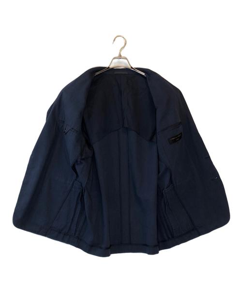 COMME des GARCONS HOMME（コムデギャルソン オム）COMME des GARCONS HOMME (コムデギャルソン オム) コットンテーラードジャケット ネイビー サイズ:Ｍの古着・服飾アイテム