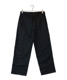 COMME des GARCONS HOMME（コムデギャルソン オム）の古着「Chino cloth Trousers」｜ブラック