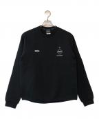 F.C.R.B.×SOPH.エフシーレアルブリストル×ソフ）の古着「SWEAT CREW NECK TOP」｜ブラック