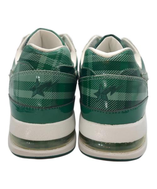 A BATHING APE（アベイシングエイプ）A BATHING APE (アベイシングエイプ) BAPE STA グリーン サイズ:US10の古着・服飾アイテム
