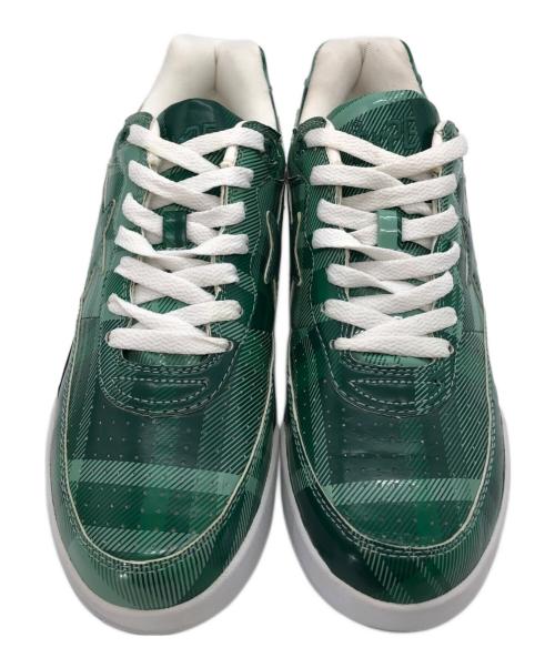 A BATHING APE（アベイシングエイプ）A BATHING APE (アベイシングエイプ) BAPE STA グリーン サイズ:US10の古着・服飾アイテム