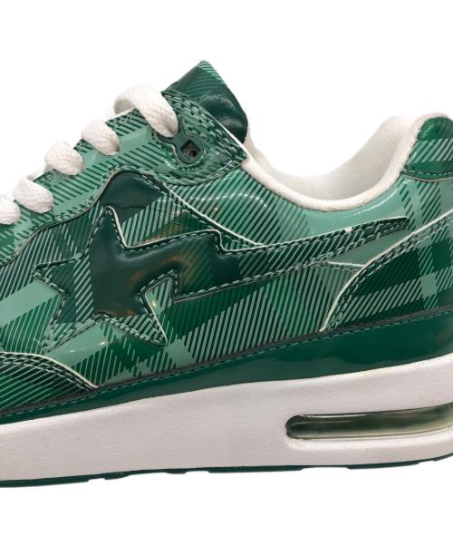 A BATHING APE（アベイシングエイプ）A BATHING APE (アベイシングエイプ) BAPE STA グリーン サイズ:US10の古着・服飾アイテム