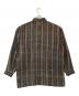 ISSEY MIYAKE (イッセイミヤケ) ウールリネンシャツ ブラウン サイズ:Ｍ：16000円