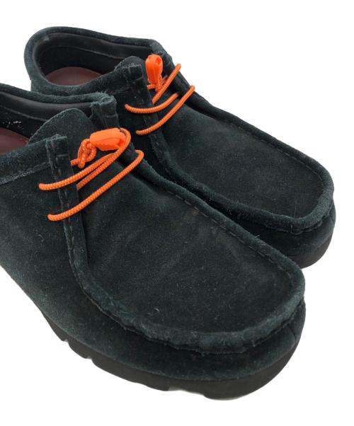 CLARKS（クラークス）CLARKS (クラークス) ワラビーシューズ ブラック サイズ:UK9の古着・服飾アイテム