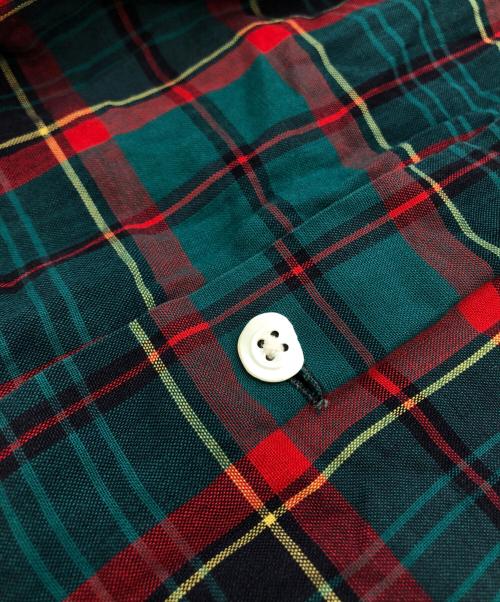 McGREGOR（マックレガー）McGREGOR (マックレガー) オープンカラーチェックシャツ グリーン サイズ:Mの古着・服飾アイテム