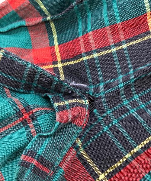 McGREGOR（マックレガー）McGREGOR (マックレガー) オープンカラーチェックシャツ グリーン サイズ:Mの古着・服飾アイテム