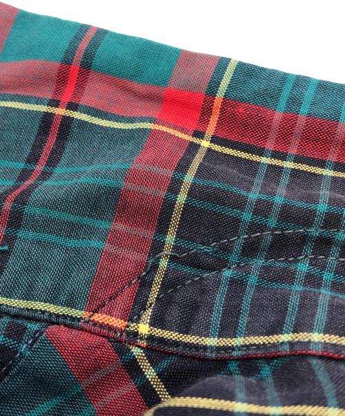 McGREGOR（マックレガー）McGREGOR (マックレガー) オープンカラーチェックシャツ グリーン サイズ:Mの古着・服飾アイテム