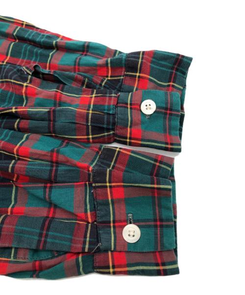 McGREGOR（マックレガー）McGREGOR (マックレガー) オープンカラーチェックシャツ グリーン サイズ:Mの古着・服飾アイテム