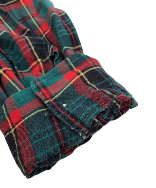 McGREGOR（マックレガー）McGREGOR (マックレガー) オープンカラーチェックシャツ グリーン サイズ:Mの古着・服飾アイテム