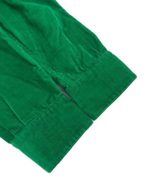 ARROW（アロー）ARROW (アロー) オープンカラーコーデュロイシャツ グリーン サイズ:Ｓ（14-14 1/2)の古着・服飾アイテム