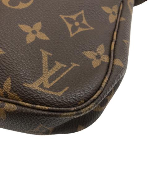 LOUIS VUITTON（ルイ ヴィトン）LOUIS VUITTON (ルイ ヴィトン) ポシェット・アクセソワール ブラウンの古着・服飾アイテム