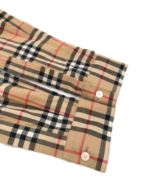 BURBERRY（バーバリー）BURBERRY (バーバリー) ノバチェックシャツ ブラウン サイズ:IT 38の古着・服飾アイテム