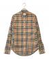 BURBERRY（バーバリー）の古着「ノバチェックシャツ」｜ブラウン