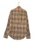 BURBERRY (バーバリー) ノバチェックシャツ ブラウン サイズ:IT 38：25000円