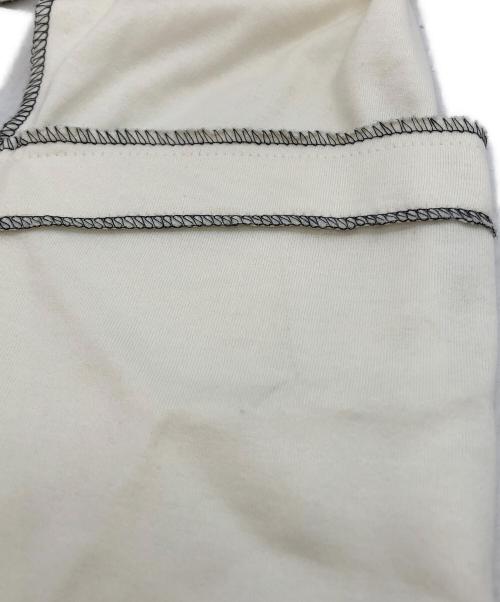 NEMETH（ネメス）Nemeth (ネメス) 93ABlack BodyBeige Stich ステッチシャツ ホワイト サイズ:Ｍの古着・服飾アイテム