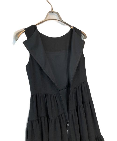 FOXEY NEWYORK（フォクシーニューヨーク）FOXEY NEWYORK (フォクシーニューヨーク) Diane Dress ブラック サイズ:38 未使用品の古着・服飾アイテム