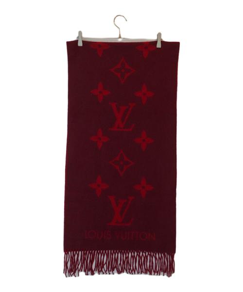 LOUIS VUITTON（ルイ ヴィトン）LOUIS VUITTON (ルイ ヴィトン) エシャルプレイキャビック レッド サイズ:下記参照の古着・服飾アイテム
