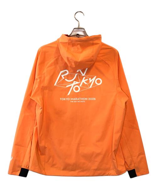 asics（アシックス）asics (アシックス) 東京マラソン2026 LIMITEDジャケット オレンジ サイズ:Ｍの古着・服飾アイテム