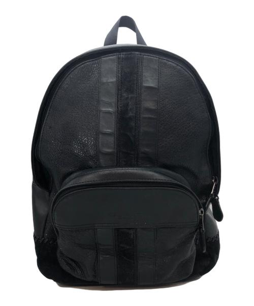 COACH（コーチ）COACH (コーチ) Houston Backpack with Baseball Stitch ブラックの古着・服飾アイテム