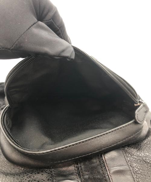 COACH（コーチ）COACH (コーチ) Houston Backpack with Baseball Stitch ブラックの古着・服飾アイテム
