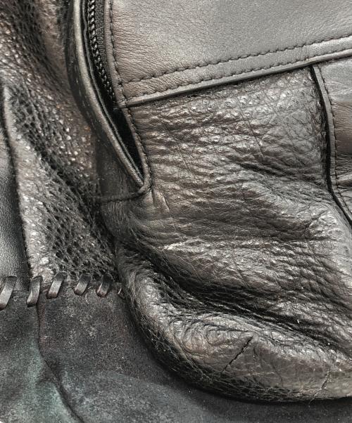 COACH（コーチ）COACH (コーチ) Houston Backpack with Baseball Stitch ブラックの古着・服飾アイテム