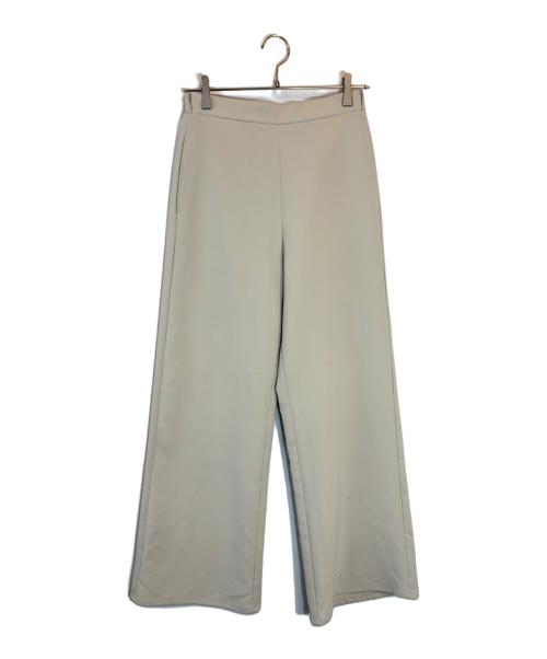 L'appartement（アパルトモン）L'appartement (アパルトモン) Double cloth Easy Pants ベージュ サイズ:36の古着・服飾アイテム