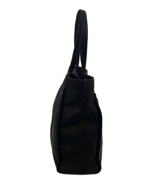 PORTER（ポーター）PORTER (ポーター) STAND TOTE BLACK LEATHER ブラックの古着・服飾アイテム