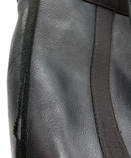 PORTER（ポーター）PORTER (ポーター) STAND TOTE BLACK LEATHER ブラックの古着・服飾アイテム