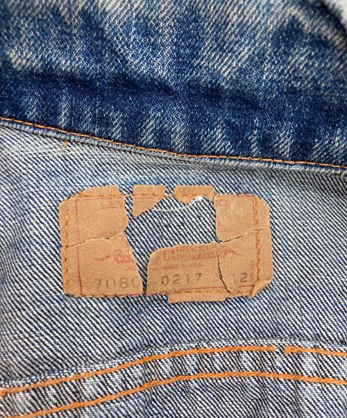 LEVI'S（リーバイス）LEVI'S (リーバイス) 70805-0217デニムジャケット インディゴ サイズ:12の古着・服飾アイテム