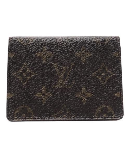 LOUIS VUITTON（ルイ ヴィトン）LOUIS VUITTON (ルイ ヴィトン) ポルト2カルト・ヴェルティカル ブラウン サイズ:下記参照の古着・服飾アイテム