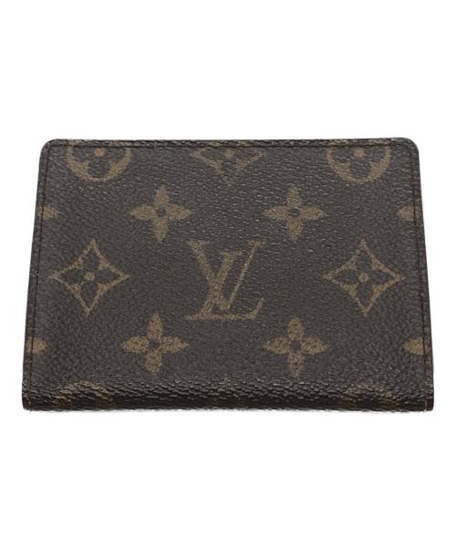 LOUIS VUITTON（ルイ ヴィトン）LOUIS VUITTON (ルイ ヴィトン) ポルト2カルト・ヴェルティカル ブラウン サイズ:下記参照の古着・服飾アイテム