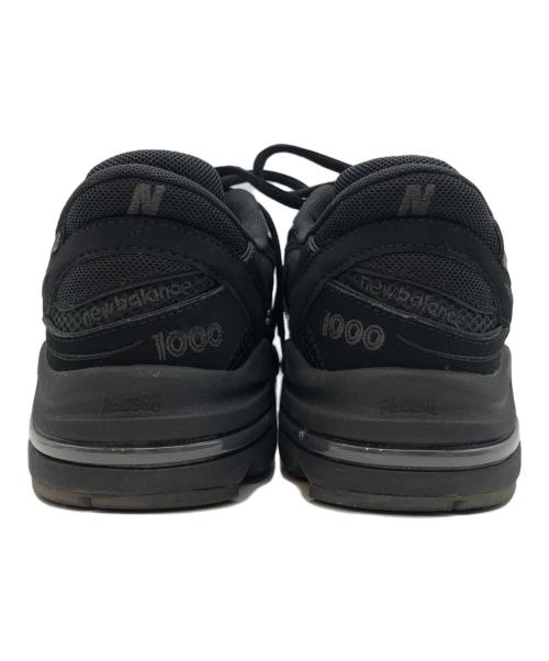 NEW BALANCE（ニューバランス）NEW BALANCE (ニューバランス) M1000 スニーカー ブラック サイズ:US7の古着・服飾アイテム