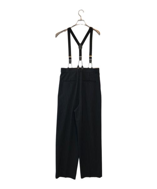 Curensology（カレンソロジー）Curensology (カレンソロジー) サスペンダー付パンツ ブラック サイズ:Fの古着・服飾アイテム