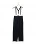 Curensology (カレンソロジー) サスペンダー付パンツ ブラック サイズ:F：13000円