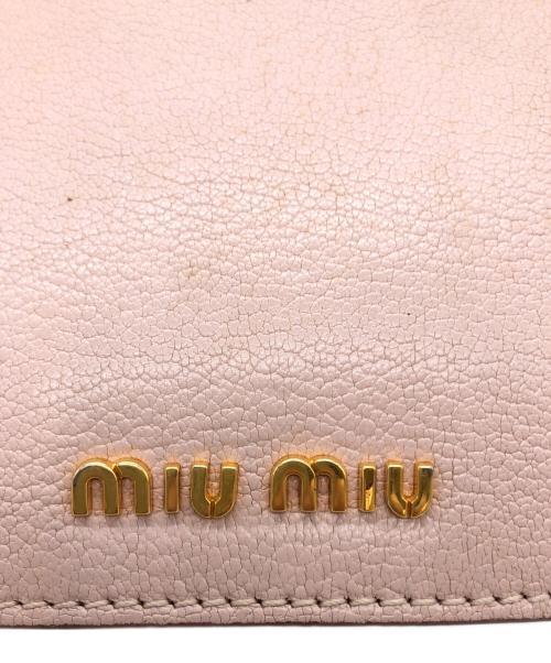 MIU MIU（ミュウミュウ）MIU MIU (ミュウミュウ) ハンドバッグ ピンクの古着・服飾アイテム