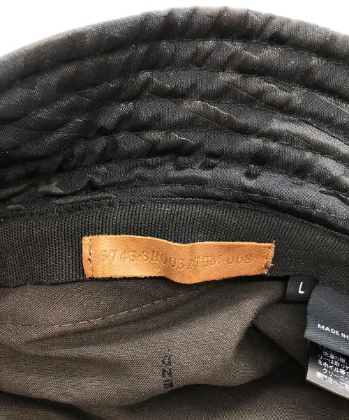FENDI（フェンディ）FENDI (フェンディ) ズッカ柄バケットハット ブラック サイズ:Lの古着・服飾アイテム