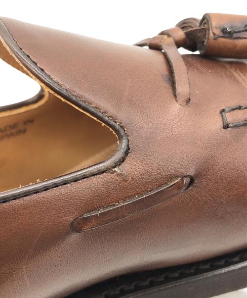 berwick（バーウィック）berwick (バーウィック) タッセルローファー ブラウン サイズ:7の古着・服飾アイテム