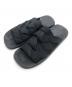 BOTTEGA VENETA（ボッテガベネタ）の古着「PLAT イントレチャートサンダル」｜ブラック