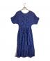 ne quittez pas (ヌキテパ) Cotton Voile Stripe Waist Gather Dress ネイビー サイズ:S：17000円