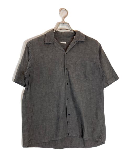 COMOLI（コモリ）COMOLI (コモリ) ベタシャン オープンカラーシャツ グレー サイズ:Sの古着・服飾アイテム