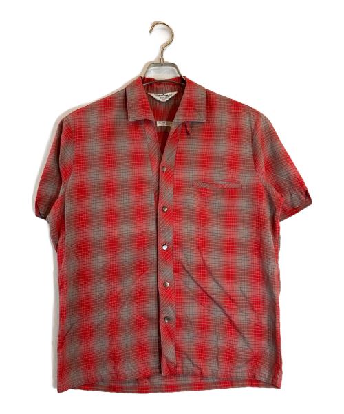 SPORTSMAN BY CAL MADE（スポーツマン・バイ・キャルメイド）SPORTSMAN BY CAL MADE (スポーツマン・バイ・キャルメイド) オープンカラーシャツ レッド サイズ:Mの古着・服飾アイテム