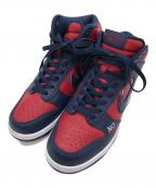 NIKE×SUPREMEナイキ×シュプリーム）の古着「Dunk High By Any Means」｜レッド
